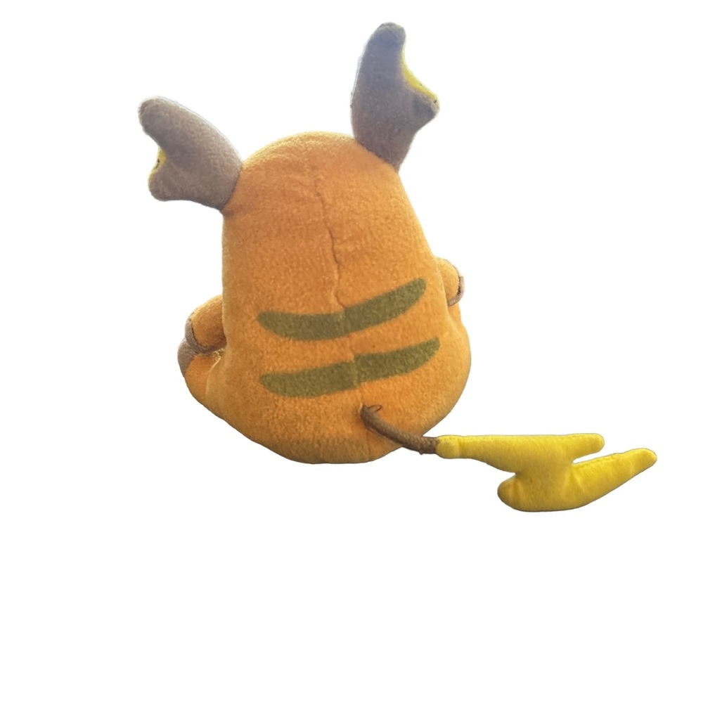 Y2K Pokemon RAICHU Plush Toy Hasbro 1999 Beanie Nintendo Rare Original - Picture 4 of 4